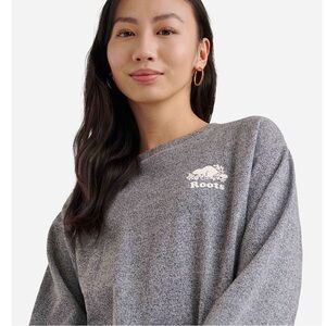 Roots Crewneck - Pink Logo